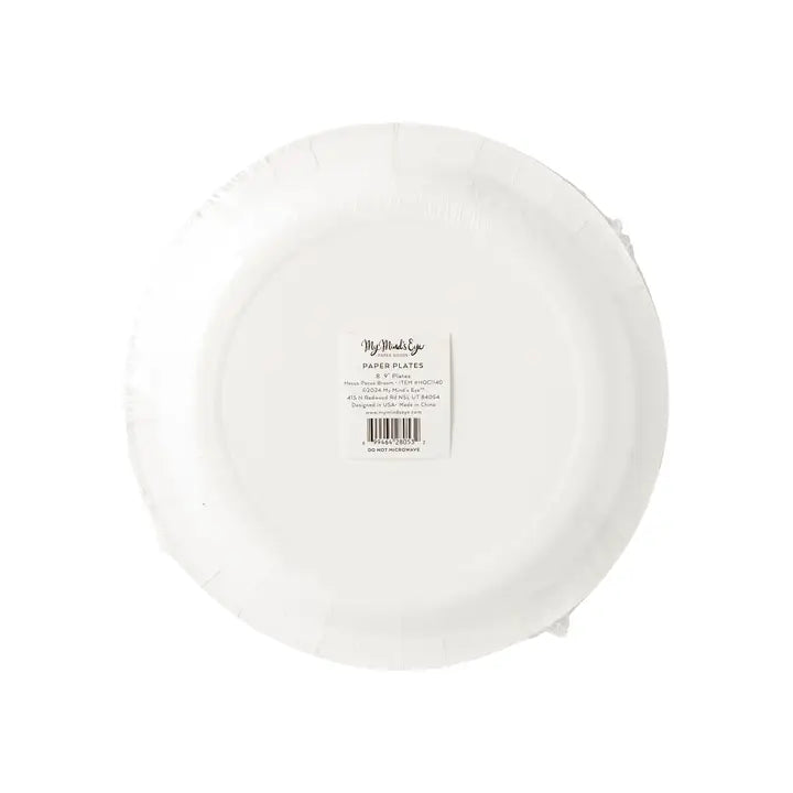 Hocus Pocus Broom Paper Plates