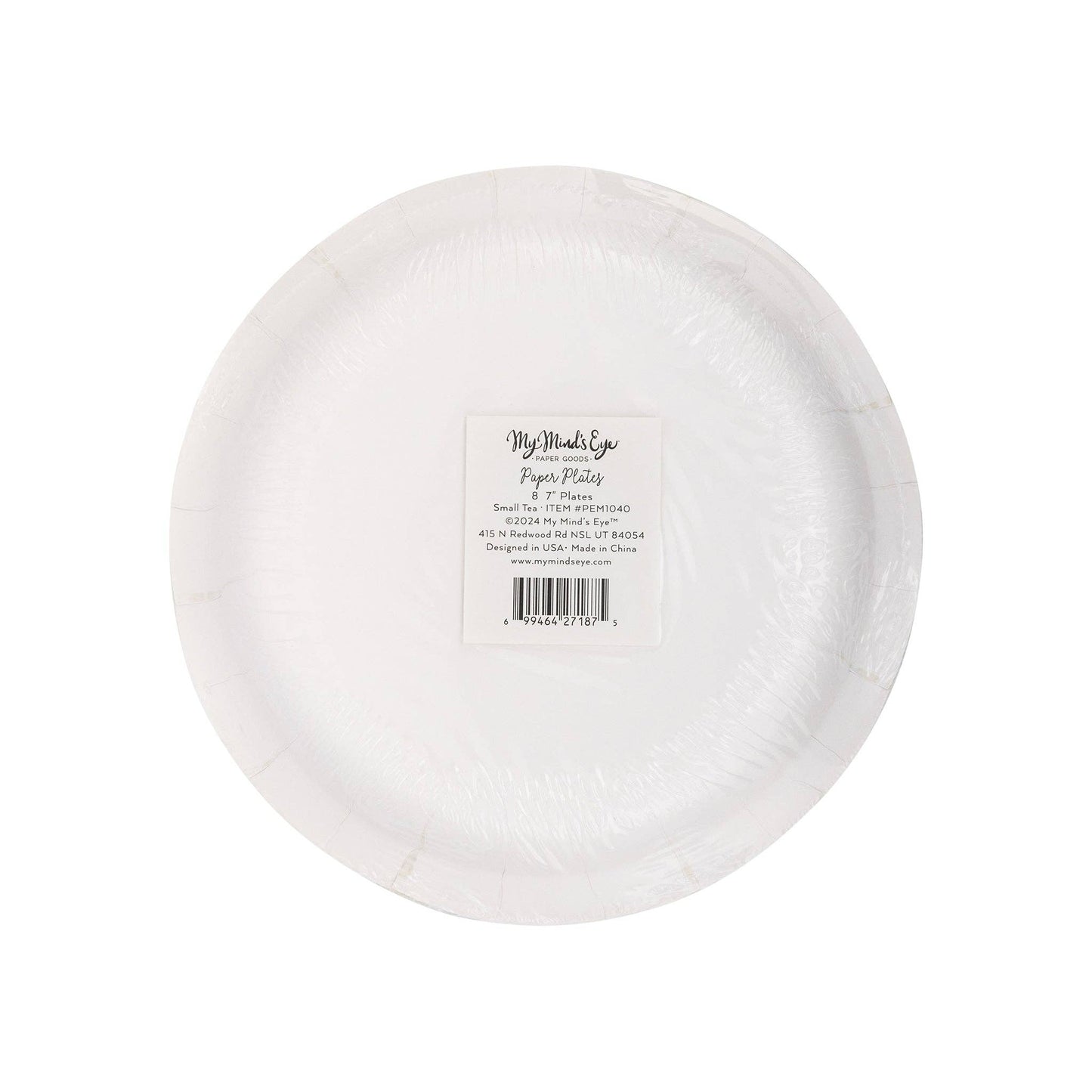 Pembroke Floral 7" Paper Dessert Plates