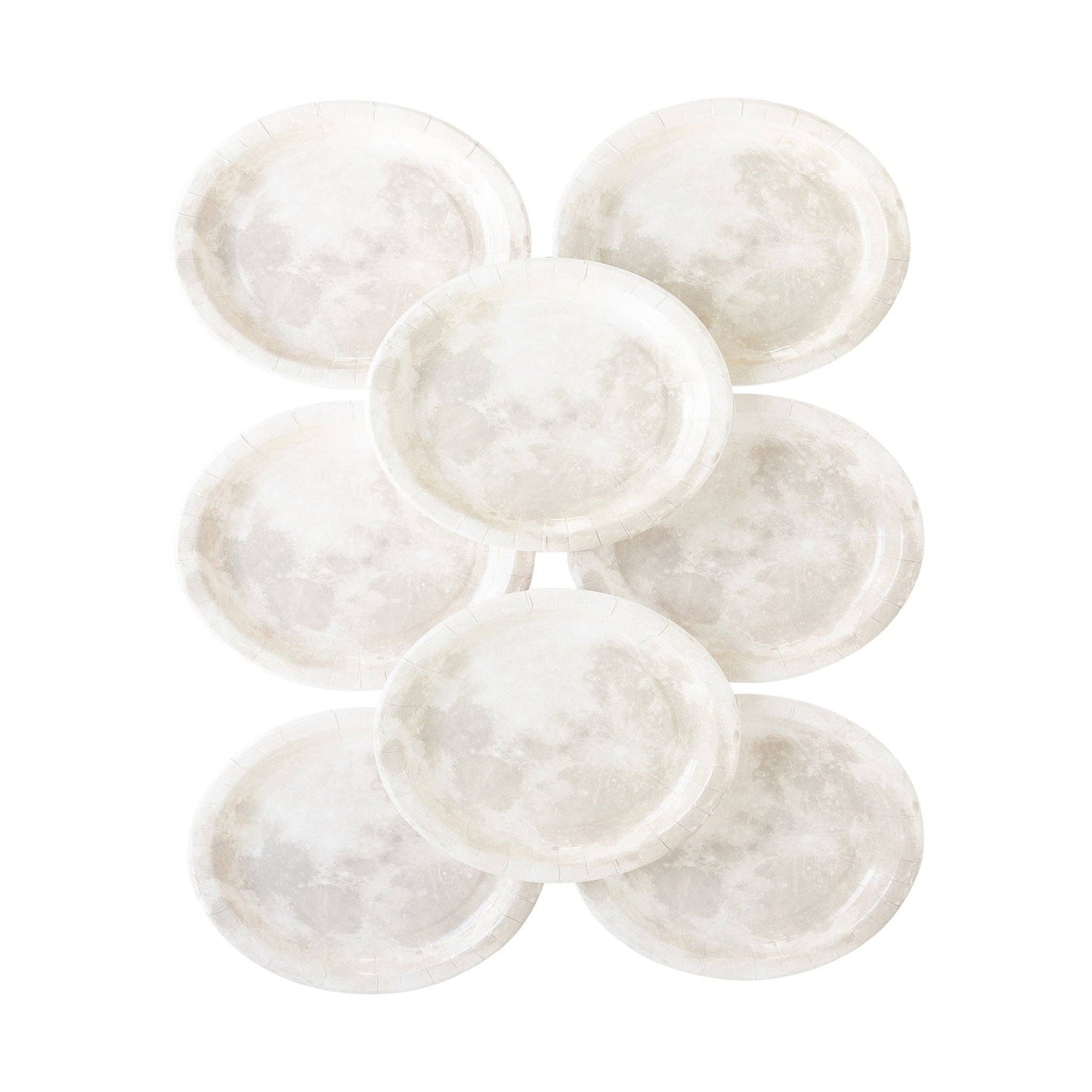 Moon Paper Party Plates - 9"