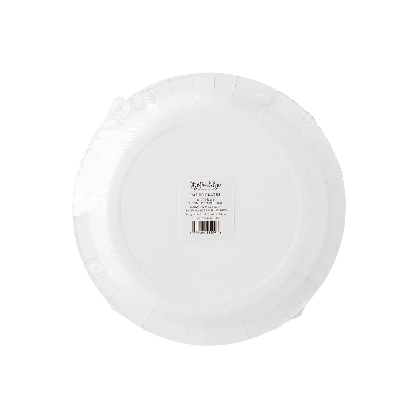 Moon Paper Party Plates - 9"