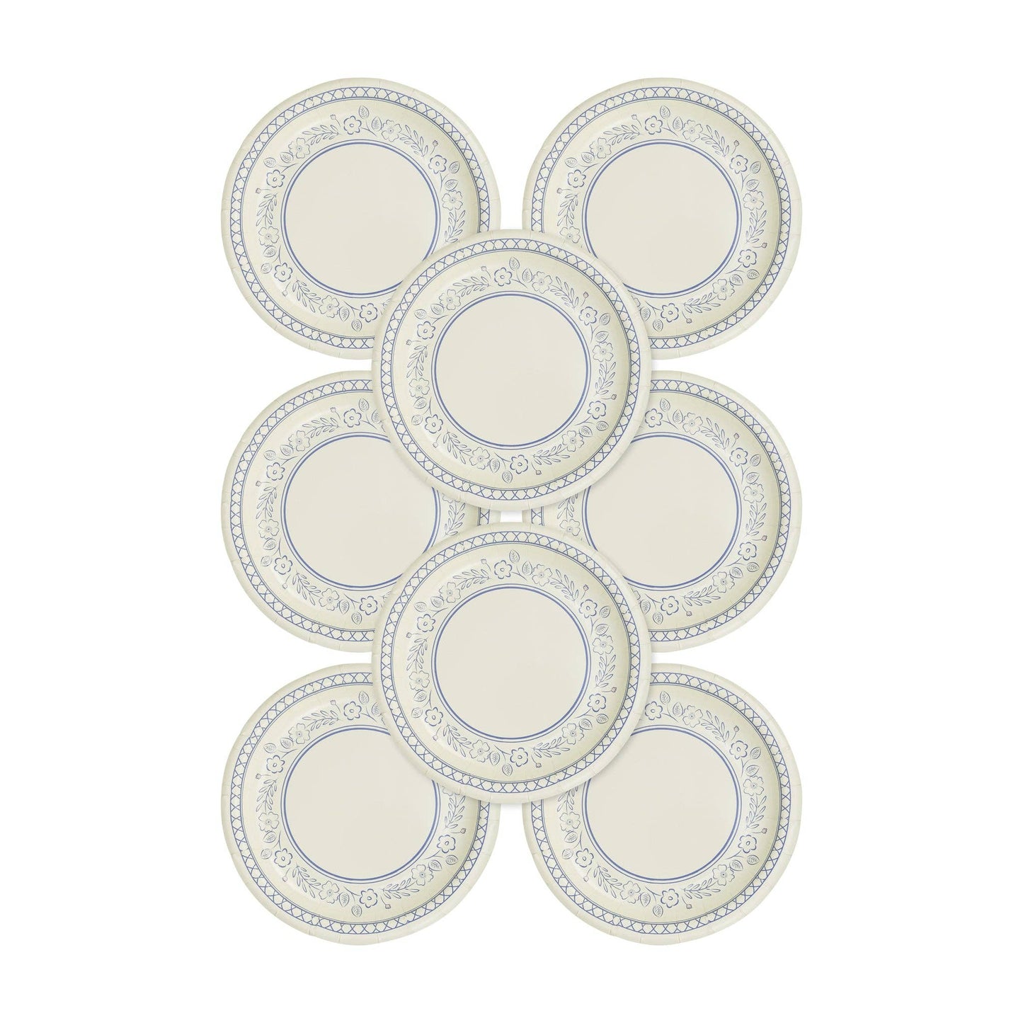 Pembroke Floral 7" Paper Dessert Plates