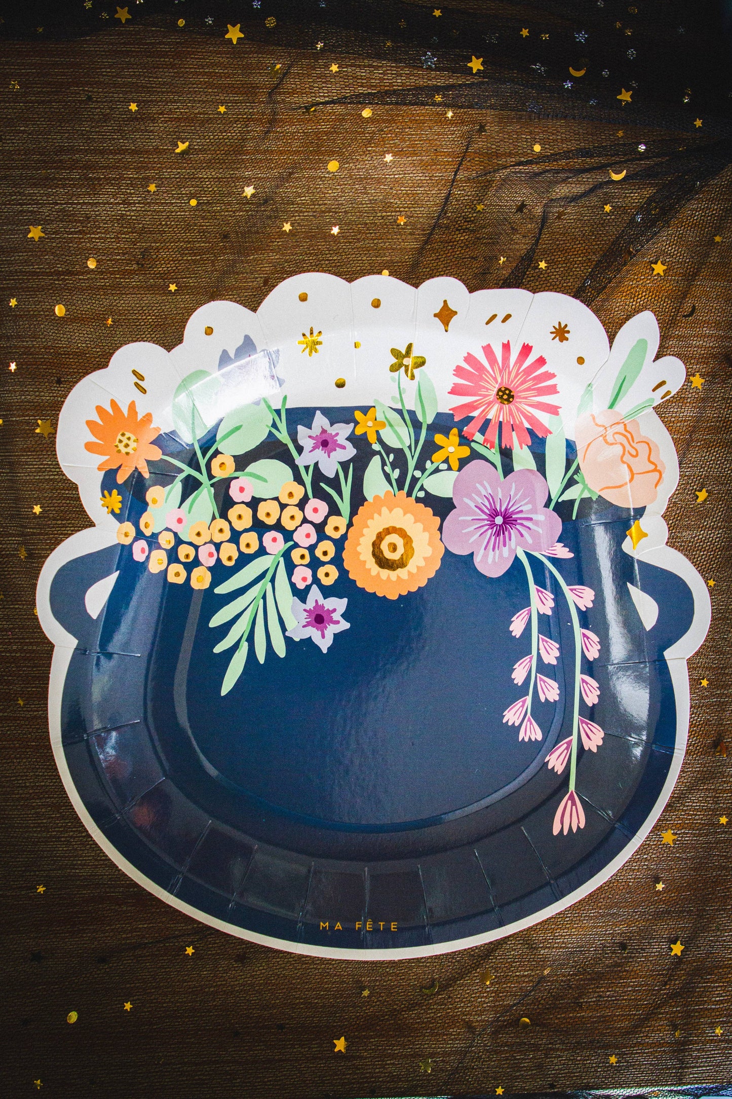 Halloween Cauldron Dinner Plates