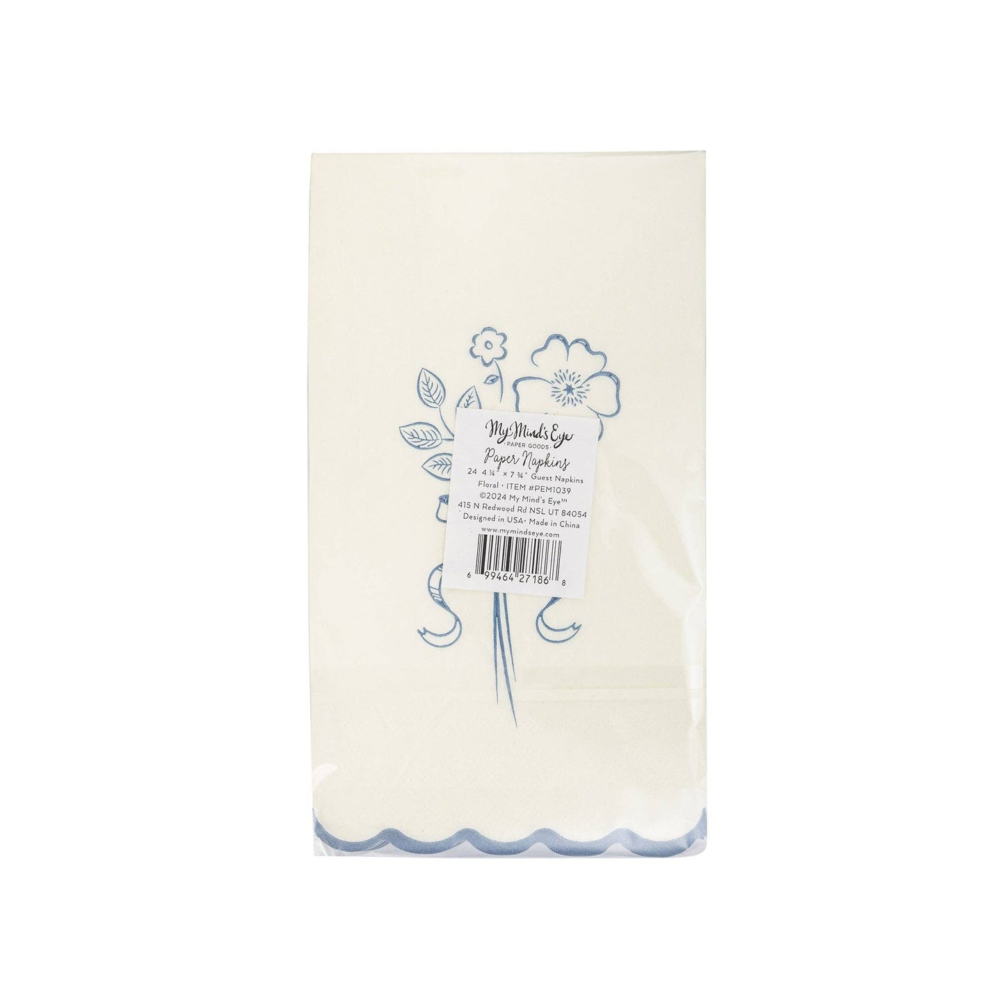 Pembroke Flower Paper Dinner Napkins