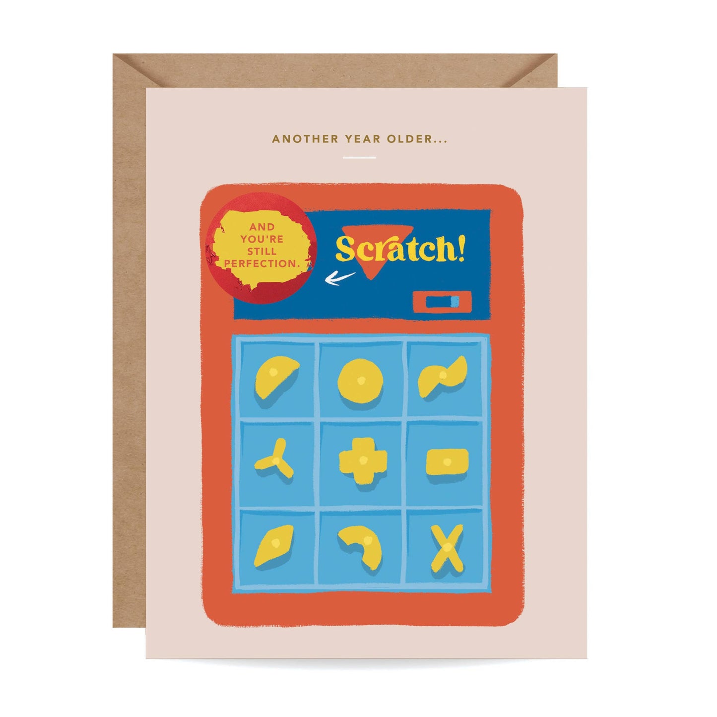 Perfection Scratch Off Birthday Card