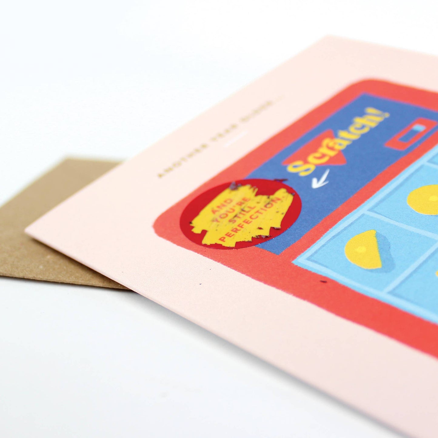 Perfection Scratch Off Birthday Card