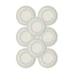 Pembroke Floral 7" Paper Dessert Plates