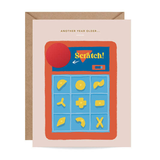Perfection Scratch Off Birthday Card