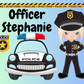 Police Officer Personalized Puzzle - 30 piece